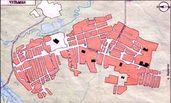 карта чульмана поселок чульман город нерюнгри г нерюнгри якутия саха россия