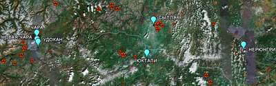 подземный толчок землетрясению магнитуда эпицентры расположения плато удокан амурская область якутия читинская чара нерюнгри